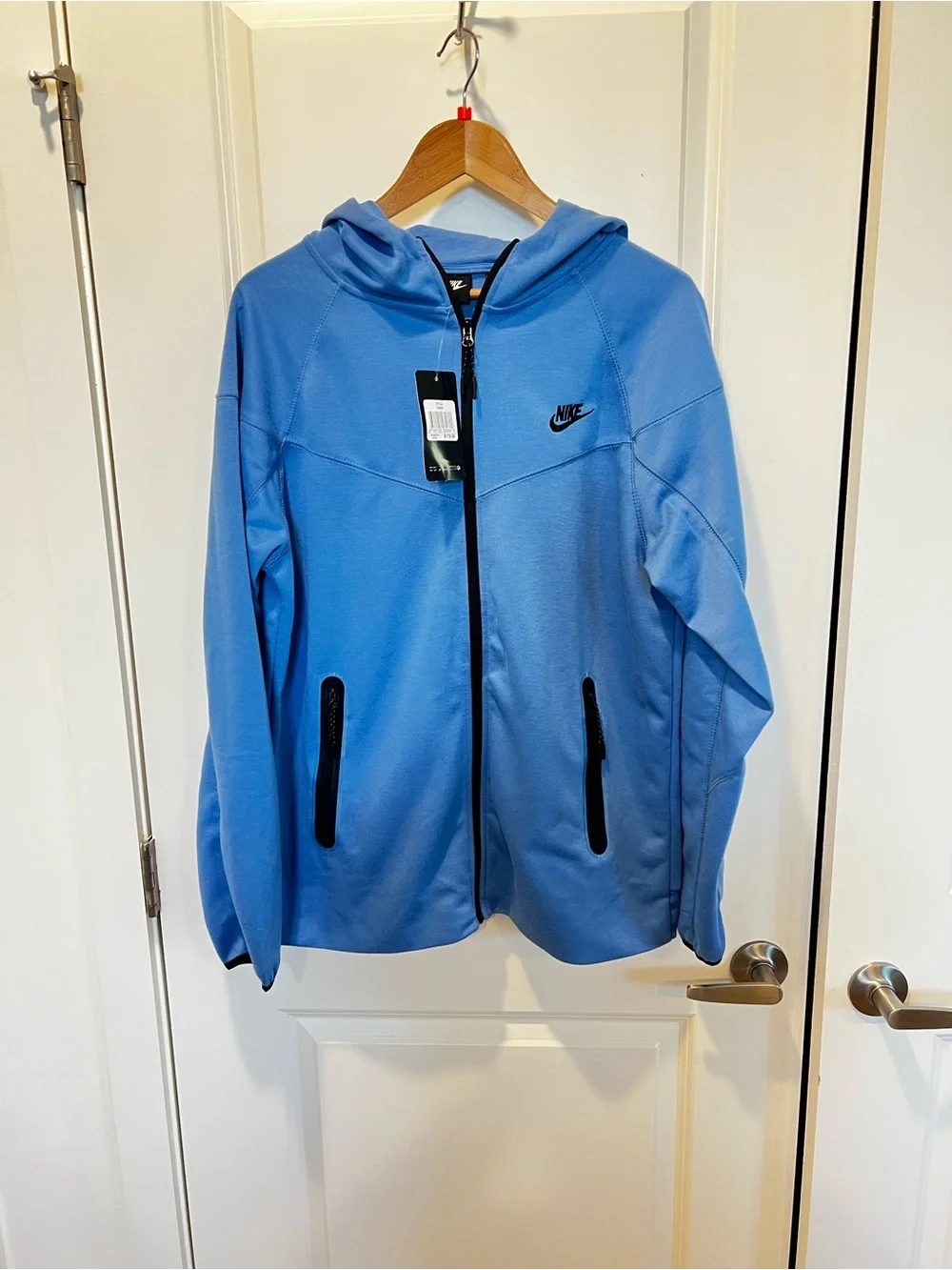 Nike Sportswear Tech Fleece Windrunner  Men’s Blue Full-Zip Hooded Jacket